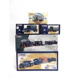 FIVE CORGI CLASSICS 'PICKFORDS' DIECAST MODELS comprising a No.17701, Two Scammell Constructors