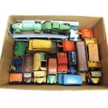 EIGHTEEN DINKY DIECAST MODEL VEHICLES circa 1940s-50s, variable condition, all unboxed.