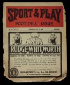 Five issues of Sport & Play, the Official Organ of the Aston Villa,