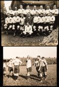 Two b&w press photographs originally owned by the New South Wales Waratahs rugby player John Wylie