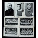 Wilkes & Sons Sporting Photographs: Seven Arsenal postcards, team-groups for 1948-49, 49-50,