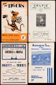 Miscellaneous collection of football programmes 1950s onwards, good selection of League clubs,