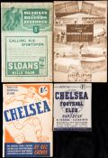 Chelsea programmes and booklets, Football Jubilee Match Chelsea v Preston North End 31.8.