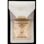 Berlin 1936 Olympic Games IOC participant's badge,