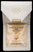 Berlin 1936 Olympic Games IOC participant's badge,