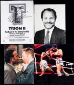 A Group of 11 signed boxing photographs,