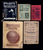 Five pre-First World War football & sporting publications.