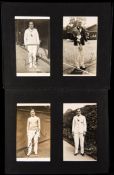 A fine album of 47 autographed real photo postcards of tennis players of the 1920s/30s published by