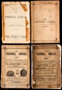 Four editions of The Football Annual, for 1879, 1880 (lacking covers & advertisements),