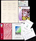 1995 Rugby World Cup memorabilia,