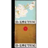 Two scarce booklets published by the Organising Committee of the [cancelled] 1940 Tokyo Olympic