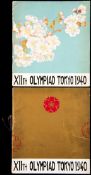 Two scarce booklets published by the Organising Committee of the [cancelled] 1940 Tokyo Olympic