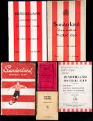 Group of six Sunderland publications, The Sunderland Football Club by J.
