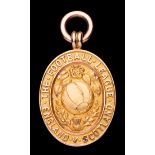 Harry Nuttall Football League representative medal 1929, 9ct.