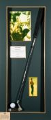 A fine Tiger Woods signed framed presentation,