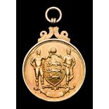 A 1965 F.A. Cup winner's medal awarded to Willie Stevenson of Liverpool FC, in 9ct.