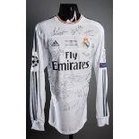 Squad-signed Real Madrid 2014 Champions League Final Cristiano Ronaldo No.