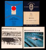 Olympic Games programmes, comprising: Melbourne 1956,