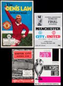 Large collection of Manchester United programmes, post-war,