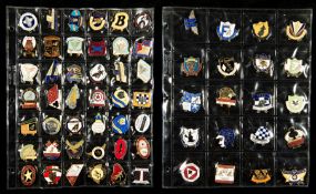 A collection of 62 Speedway supporters' badges, including a Harringay dated 1937-38,