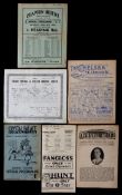 Five London clubs football programmes,