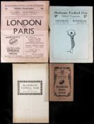 A collection of rugby programmes mostly 1950s & 1960s, but with some coverage in the 1930s & 1940s,
