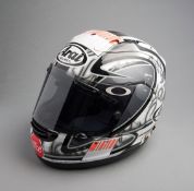 Sete Gibernau 2006 Ducati MotoGP team Arai race helmet,