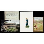 Baseball ephemera circa 1905, postcard of the National League Baseball Park,