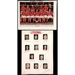 Liverpool FC autographs,