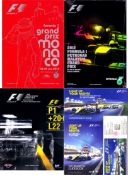 Formula 1 programmes and Grand Prix reference books from 1988,