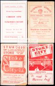 Large post-war collection of football programmes, with a strong north-west bias, Bolton,