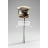 London 1948 Olympic Games bearer's torch, designed by Ralph Lavers, aluminium alloy,