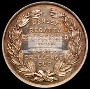 A Henley Regatta prize medal for the Ladies Challenge Cup in 1899 won by Frederick Septimus Kelly
