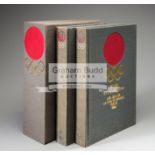 Tokyo 1964 Olympic Games Official Report, French language edition, 2 vols in a slip case,