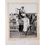 A family photograph album relating to the Newmarket stable lad Leo Grimes who looked after 'Sweet