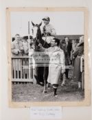 A family photograph album relating to the Newmarket stable lad Leo Grimes who looked after 'Sweet