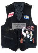 Signed Ronnie O'Sullivan 2004 World Snooker Championship waistcoat,