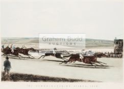 After Samuel Henry Alken (1810-1894) THE CAMBRIDGESHIRE STAKES 1853 (A PAIR) THEY ARE OFF;