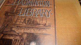 Badminton Library of Sports and Pastimes Tennis: Lawn Tennis, Rackets, Fives, two versions,