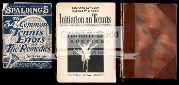 Lenglen (Suzanne) & Morris (Margaret) Initiation Au Tennis, French Language,