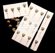 A group of 16 FIFA 1970s stick pins,