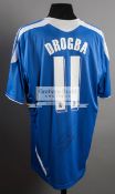 Didier Drogba signed replica Chelsea jersey from the 2011-12 Champions League winning season,