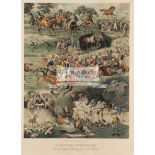 After Alfred Charles Havell (1855-1928) A RACING NIGHTMARE colour lithograph with numerous