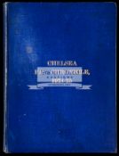 Bound volume of Chelsea FC programmes season 1924-25,