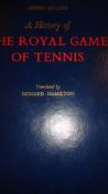 Luze (Albert de) A History of The Royal Game of Tennis,