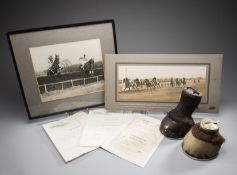 Memorabilia relating to the 1920s Australian racehorse trainer Colin Castle,