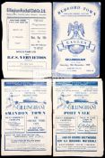 A collection of 82 Gillingham football programmes 1951 to 1959, 72 homes, 10 aways,