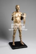 Carl Payne (contemporary) THE BOXER HENRY COOPER the plinth signed & dated 2012,