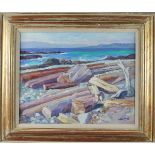 McDowall, William 1905-1988 British AR, Scottish Beach. 16 x 20 nins., (40.5 x 51 cms.