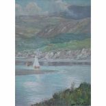 Fowler, Robert 1853-1956 British, Boating, North Wales. 22 x 16.5 ins., (56 x 42 cms.